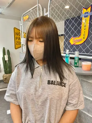 ミディアム HAIR    STUDIO BIBBIDI所属・【BIBBIDI】 MIKIのヘアスタイル