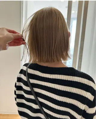 ミディアム 名古屋美容師/ moeのヘアスタイル