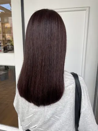 ロング カラー 近森 美帆[モーラ高石店]のヘアスタイル