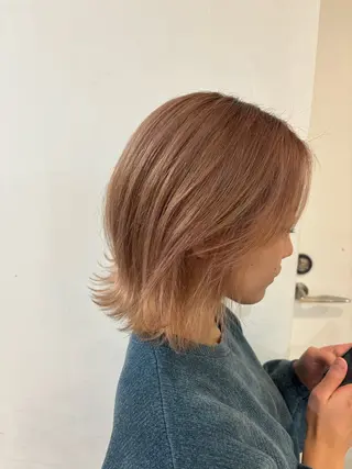 ミディアム 野原 翔太のヘアスタイル