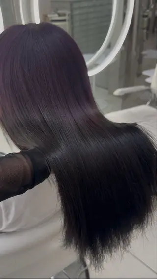カラー ANN GAGAのヘアスタイル