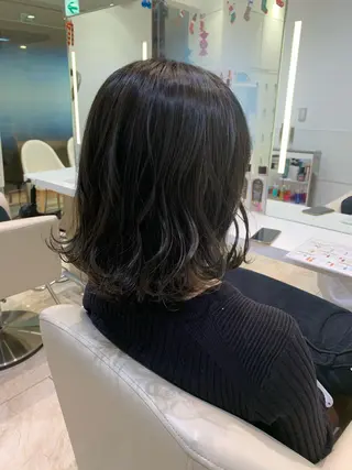 ミディアム カラー ケンジアネッタ Men'sのヘアスタイル