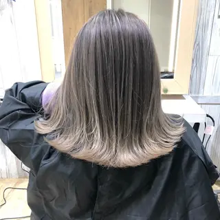 ミディアム カラー ❤️ダブルカラー 髪質改善❤️SAYAのヘアスタイル