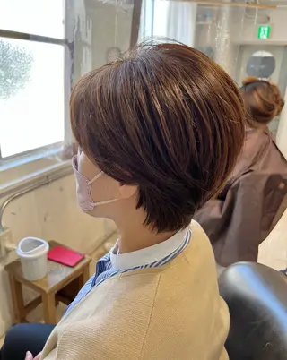 ショート 心斎橋美容室 ARCHEあやかのヘアスタイル