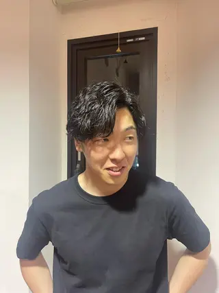 パーマ メンズ 野本光一朗/メンズ/ メンズパーマのヘアスタイル