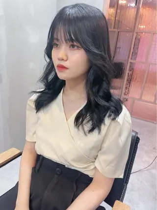 ロング 韓国 / 中国ヘア 🦋Noniのヘアスタイル