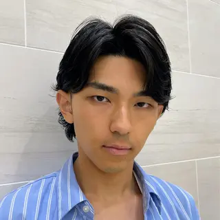 パーマ メンズ 押上/ショート・ボブ /パーマ/山口卓朗のヘアスタイル