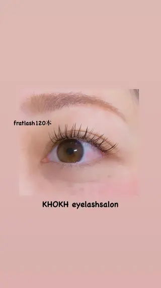 マツエク・マツパ KHOKH フフのマツエク・マツパデザイン
