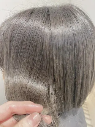 ミディアム カラー ✨くびれスタイル✨️ 戸嶋穂乃香のヘアスタイル