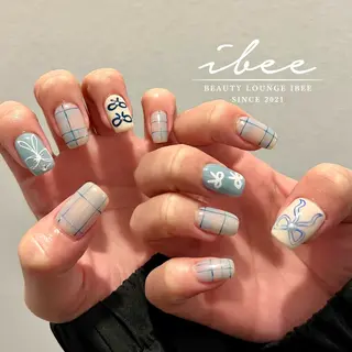 カラー ibee nail 🤍yumiのネイルデザイン
