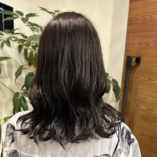 ミディアム momo 札幌美容師のヘアスタイル