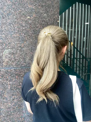 カラー Hirona 縮毛矯正/髪質改善のヘアスタイル