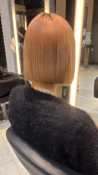 ショート miyu/ボブ/ 透明感カラー/栄のヘアスタイル