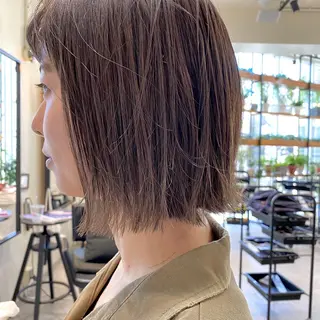 ショート カラー ヘアアレンジ tane.所属・【ダメージレス施術】 【透明感】北村 拓也のヘアスタイル