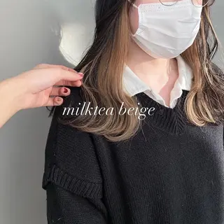 ロング カラー マンツーマン施術🌷 透明感/HIKARIのヘアスタイル