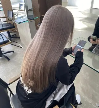 ロング カラー Nought etre 西金沢のヘアスタイル