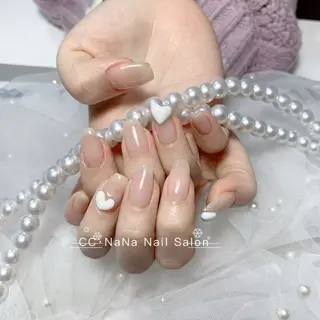 ネイル 💎CC・NaNa 韓国風ネイル🌙Cのネイルデザイン