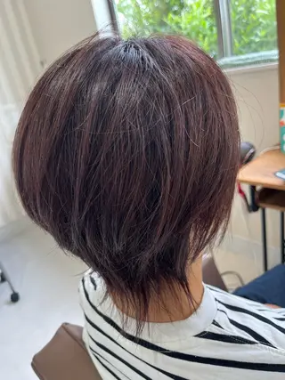 ショート 正木 百恵のヘアスタイル