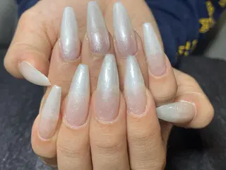 ネイル 長さだし 専門店のネイルデザイン