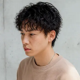 パーマ メンズ 韓国/メンズ特化 ✂︎ ユージのヘアスタイル