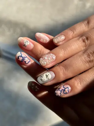 ネイル hinako /個性派ニュアンスのネイルデザイン