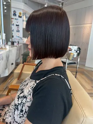 ショート ヘアーメイクウィル野田阪神店所属・Yuu/レイヤー/ ハイライト/髪質改善のヘアスタイル