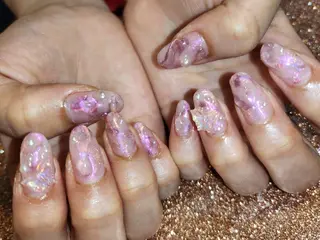 ネイル 💜bora .のネイルデザイン