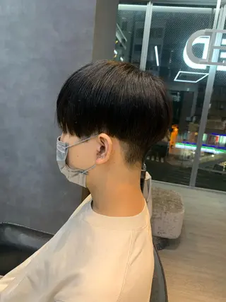 メンズ 毛流れが作れる 縮毛矯正/渡部純生のヘアスタイル