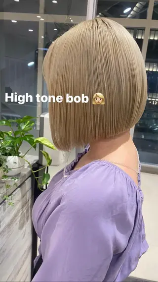 ショート Yahiko ハイトーンのヘアスタイル