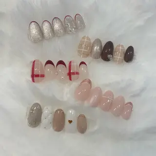 ネイル eyelash &nail SieG所属・SieG moeのネイルデザイン