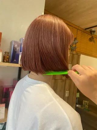 ショート カラー パーマ指名No1 /namiのヘアスタイル