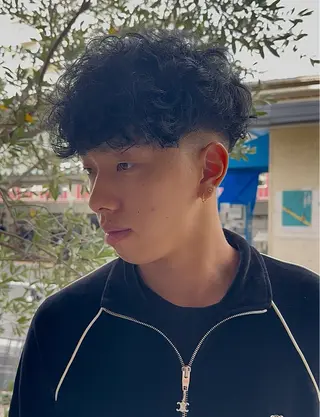 パーマ メンズ 年間2000名担当◎ パーマ職人/仲原佑樹のヘアスタイル