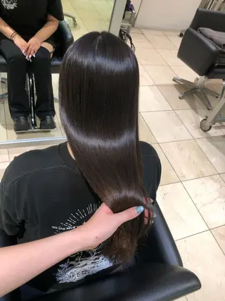 ロング Lond  vallee 渋谷店所属・髪質改善/縮毛矯正 /艶カラー/瑞月🌙のヘアスタイル