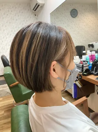 ショート カラー SALON paljon Hair&Nail所属・ヘア＆ネイル＆アイ サロンパルヨンのマツエク・マツパデザイン