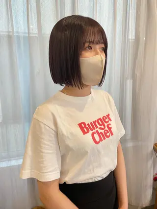 ショート 原 菜帆のヘアスタイル