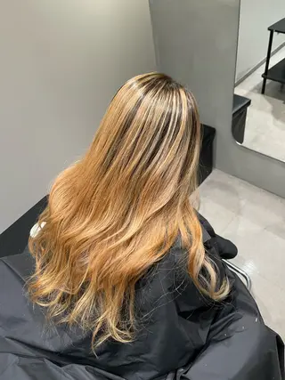 カラー メンズバレイヤージュ /町田木村悠月のヘアスタイル