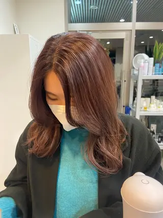 ロング ボブ/透明感カラー 🧸YUI❤️のヘアスタイル