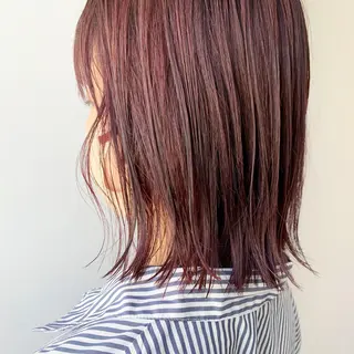 ミディアム フリーランス　美容師 cayocoのヘアスタイル