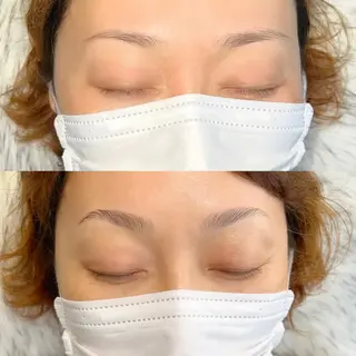 アイブロウ Mizuliネイル 眉毛メイクのサロンのネイルデザイン