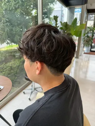 メンズ 長野/メンズパーマ 🔥田中滉🔥のヘアスタイル