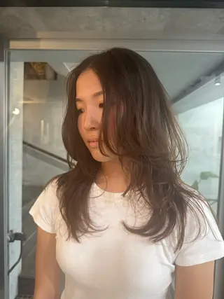 セミロング NOOS omotesando所属・お悩み改善あなたの" You"💚❤️💛のヘアスタイル