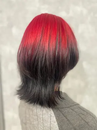 ショート カラー ヘアアレンジ 透明感カラー/推しカ ラー☁️JURAのヘアスタイル