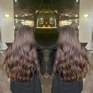 ロング カラー レイヤー/ボブ/ ミニボブ/AOIのヘアスタイル