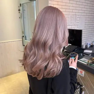 ロング カラー 🍀ブリーチ/艶カラ ー🍀 コイケのヘアスタイル