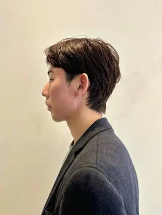 ショート カラー メンズ iki所属・パーマstyle てるてるのヘアスタイル