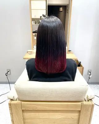 セミロング 仙台/AUTHEN/ 町田のヘアスタイル