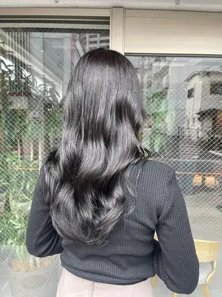 ロング カラー 🩵ボブ/レイヤー /髪質改善🩵のヘアスタイル