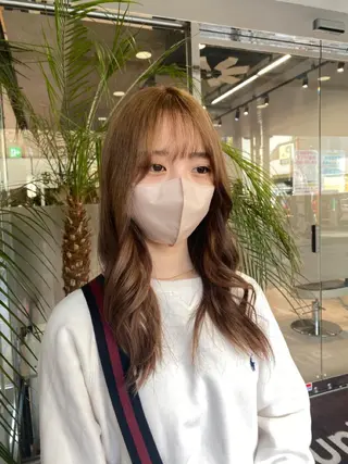 ミディアム カラー THE ESCALA 町田所属・町田縮毛矯正/ 髪質改善/美髪特化のヘアスタイル