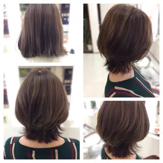 ミディアム いけだ ゆうのヘアスタイル