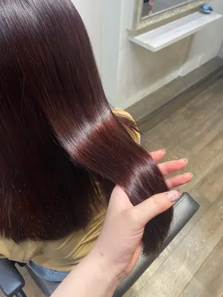 ロング MIREI /韓国風 /大阪美容室のヘアスタイル